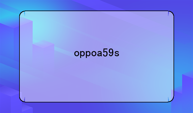 oppoa59s