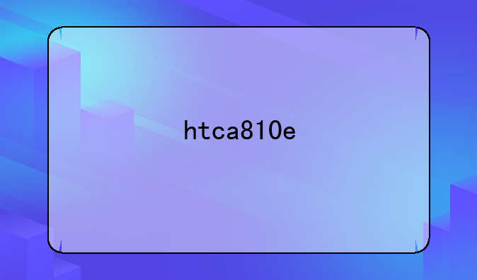 htca810e